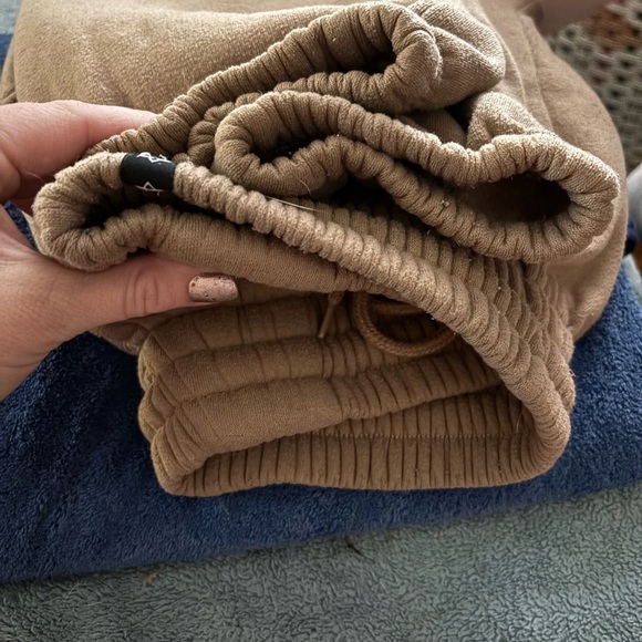 S.O.I Collection Women's Brown/Tan Joggers - Picture 6 of 7